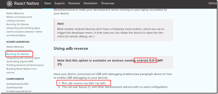 手把手教你在Windows下搭建React Native Android开发环境