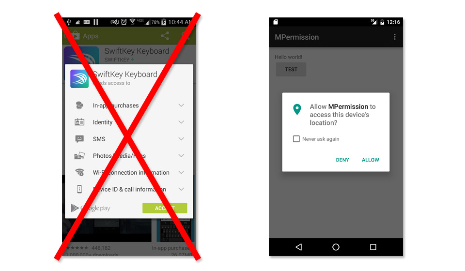 Android M 新的运行时权限开发者需要知道的一切