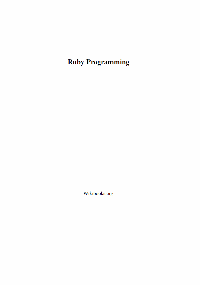 Ruby Programming