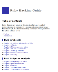 Ruby Hacking Guide