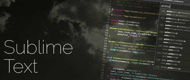 好用的代码编辑器sublime安装与插件小记