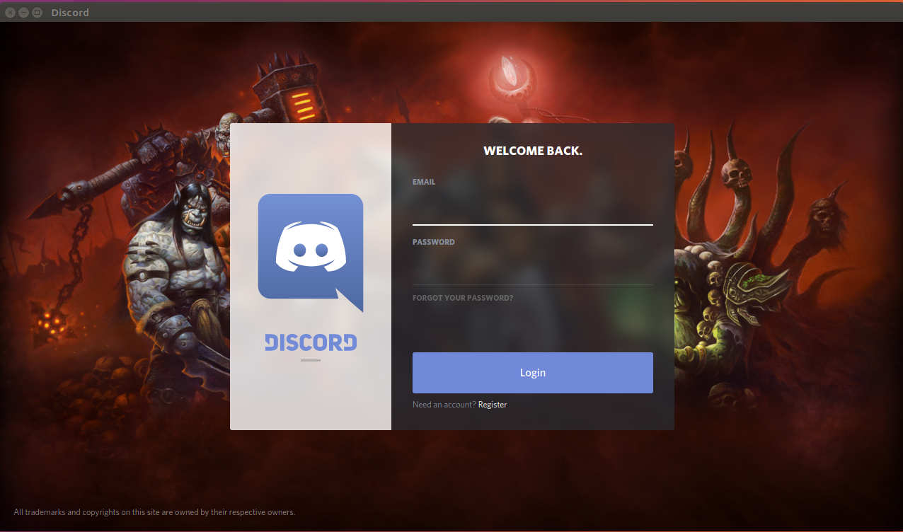 Login to Discord on Ubuntu Login to Discord on Ubuntu