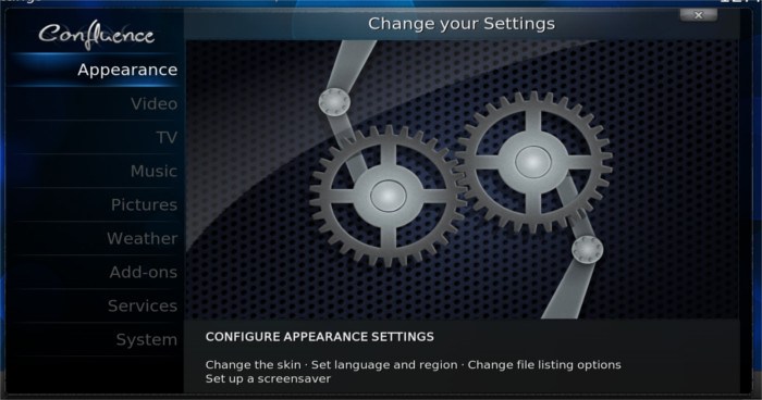 openelec-system-settings openelec-system-settings