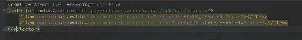 Android设置Button按钮的点击，触碰状态效果