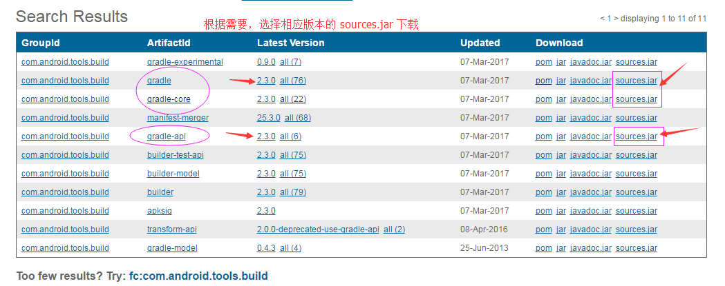 search result search result