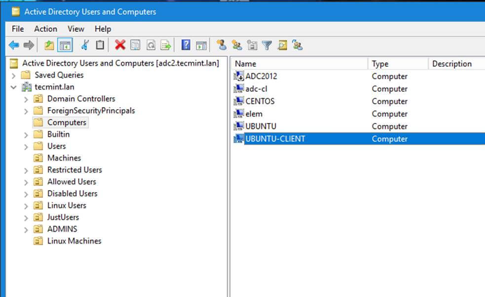 确保域被加入 AD DC 确保域被加入 AD DC