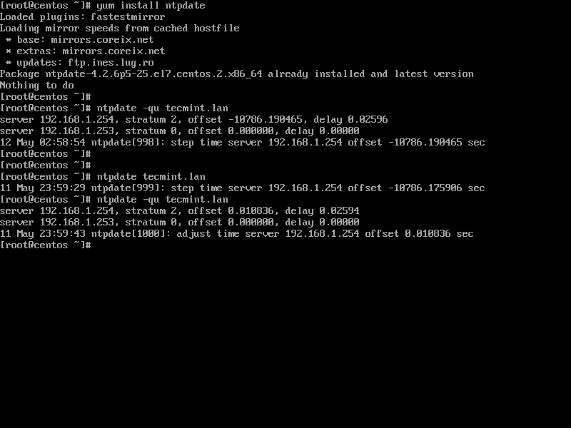 与 Samba4 AD DC 同步时间 与 Samba4 AD DC 同步时间