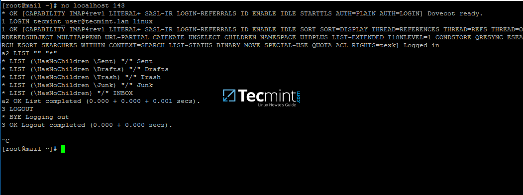 测试 iRedMail 配置 测试 iRedMail 配置