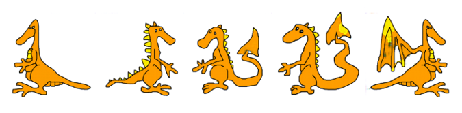 结果:龙的模型训练的训练结果。 结果:龙的模型训练的训练结果。