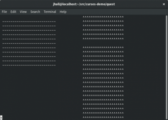 图 2. 初始化在左下角的玩家