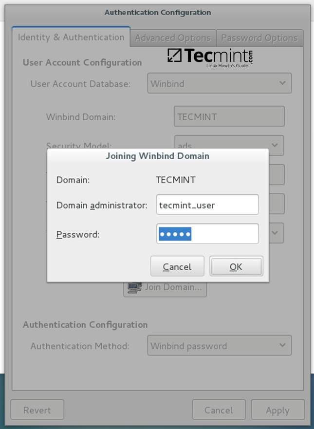 加入 Winbind 域环境
