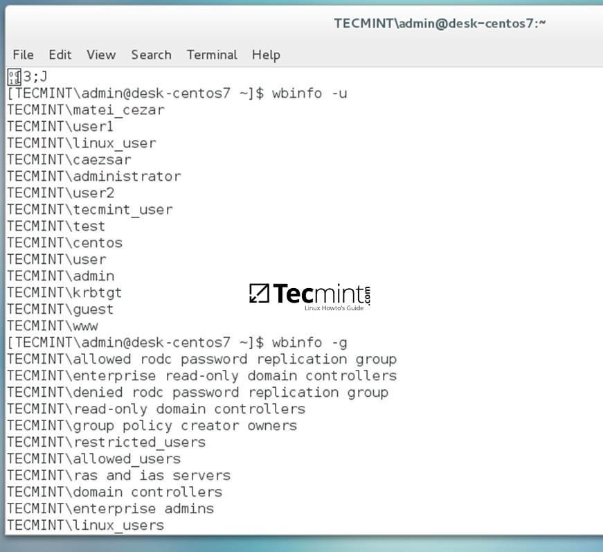查看 Samba4 AD DC 信息