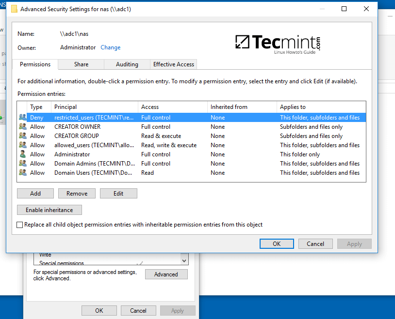 设置 Samba 共享目录用户权限 设置 Samba 共享目录用户权限