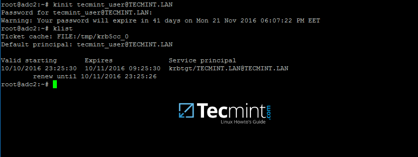 在 Samba4 域环境中验证 Kerberos 在 Samba4 域环境中验证 Kerberos