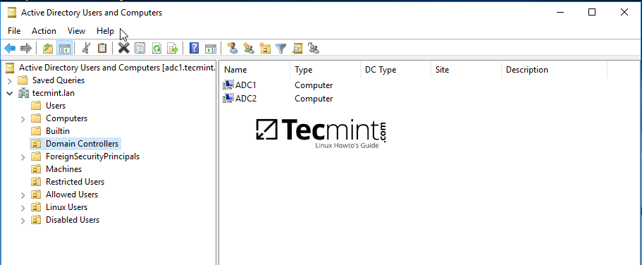 验证 Samba4 域控制器 验证 Samba4 域控制器