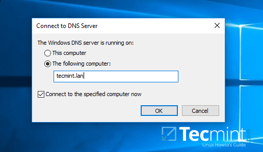在 Windows 系统上连接 Samba4 DNS 服务器 在 Windows 系统上连接 Samba4 DNS 服务器