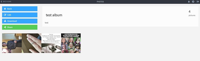 Photos Interface Photos 界面