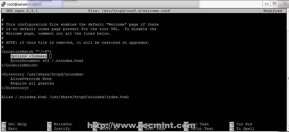 Apache 目录列出 Apache 目录列出