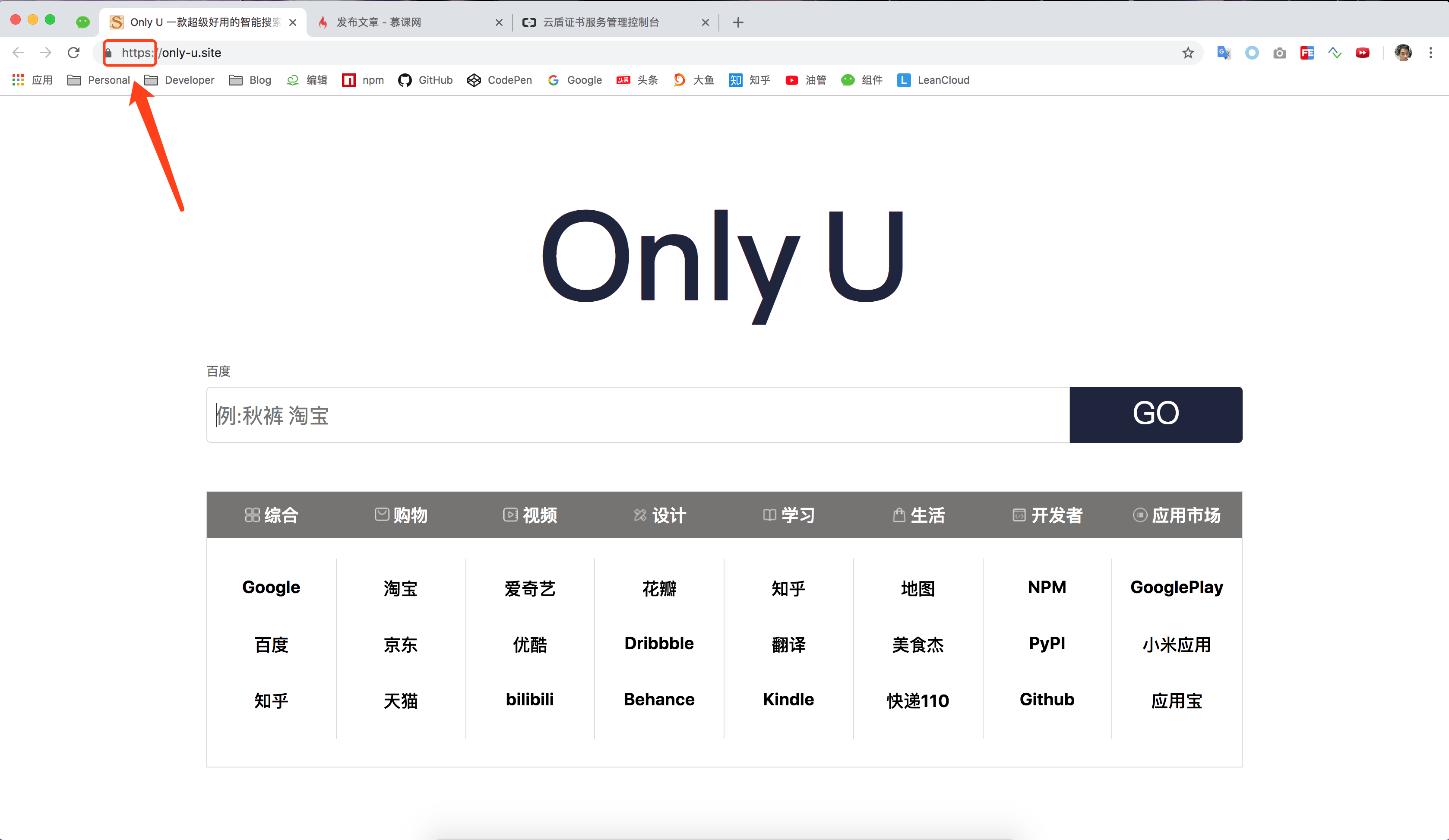https 页面