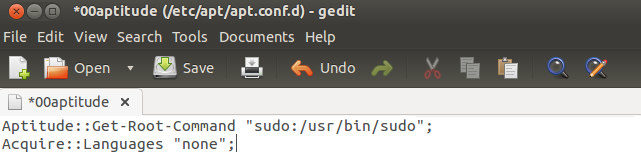 speed up apt get update in Ubuntu