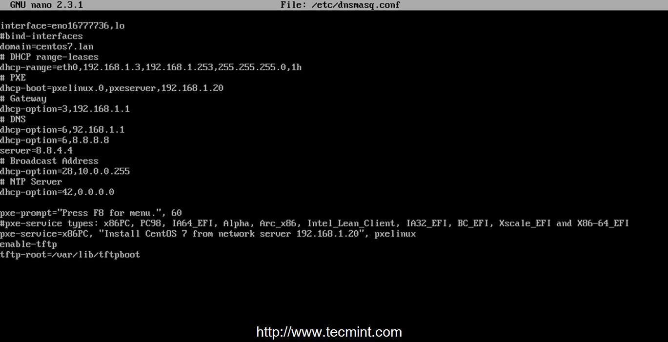 Dnsmasq配置 Dnsmasq配置