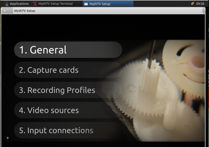 图 4:准备设置 Mythbuntu。 图 4:准备设置 Mythbuntu。