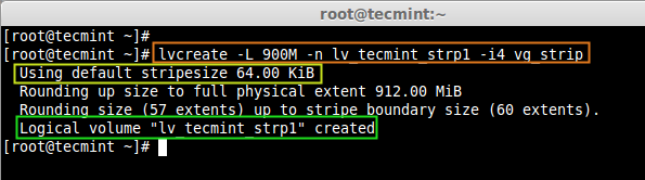 创建逻辑卷 创建逻辑卷