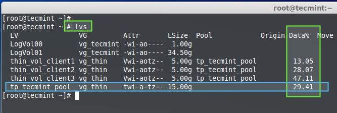检查精简池大小 检查精简池大小