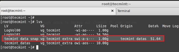 检查快照状态 检查快照状态