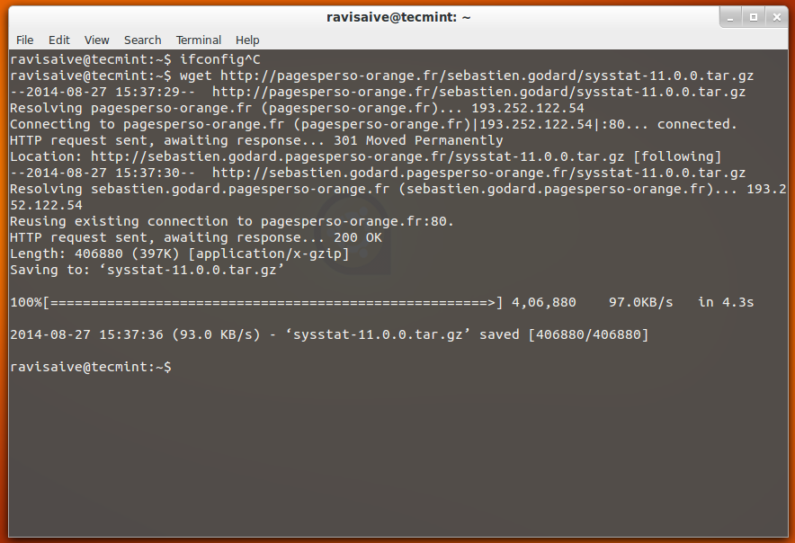 下载sysstat包 下载sysstat包
