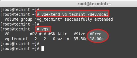 扩展卷组 扩展卷组