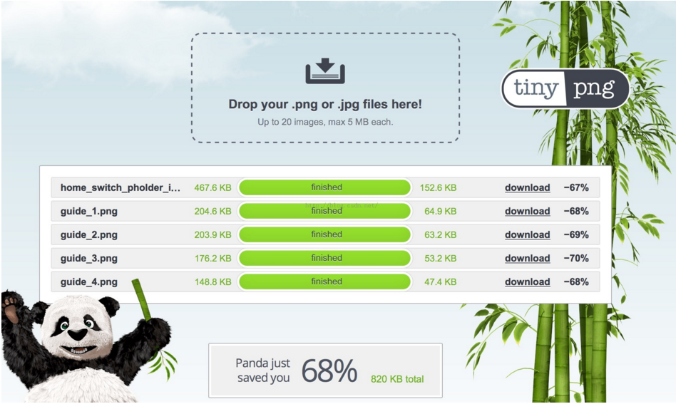 压缩率达到了70%