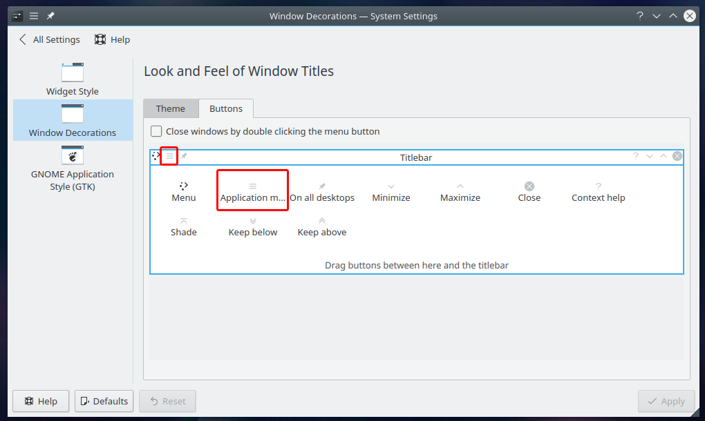 拖动这个按钮到标题栏中 拖动这个按钮到标题栏中