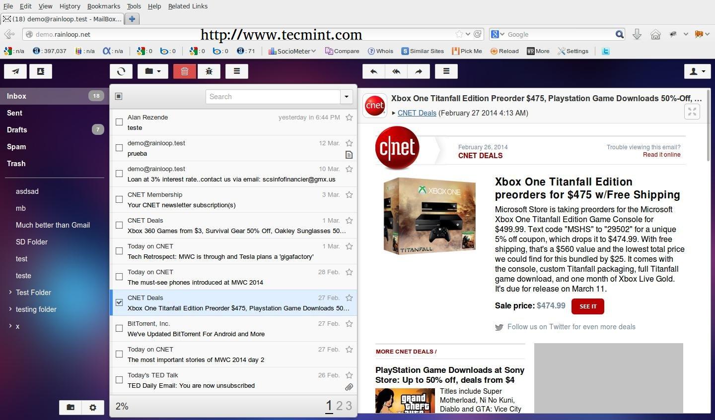 在Arch Linux上安装RainLoop 在Arch Linux上安装RainLoop