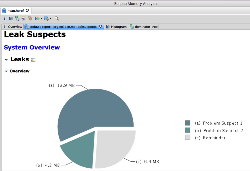 Memory Analyzer 内存溢出分析