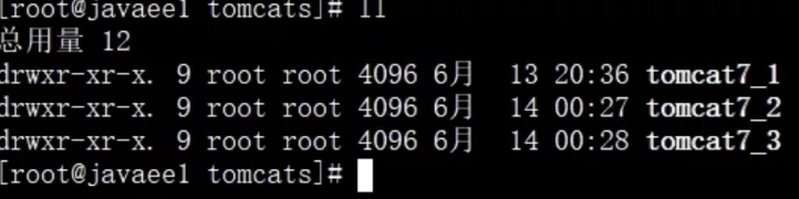 创建多个 tomcat 服务器