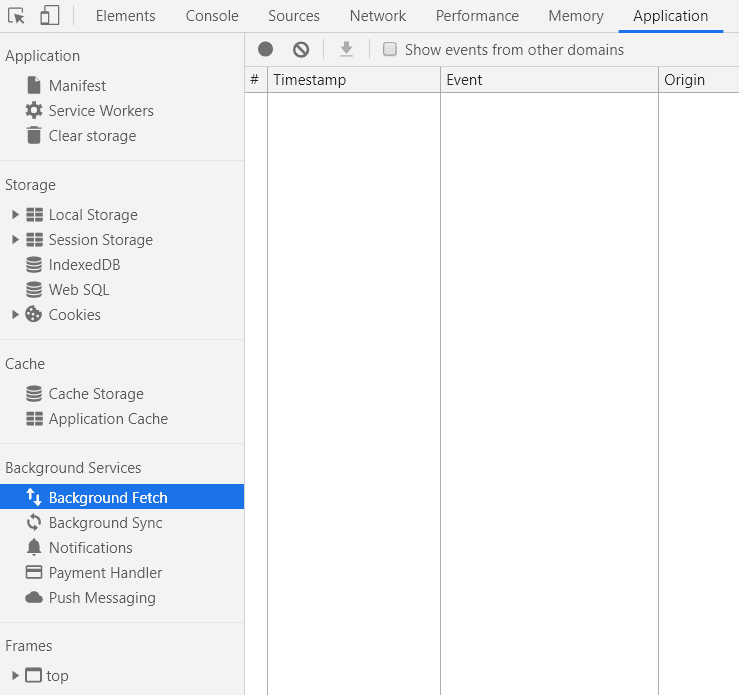 Application - 存储管理界面
