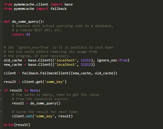 Python + Memcached:在分布式应用程序中实现高效缓存