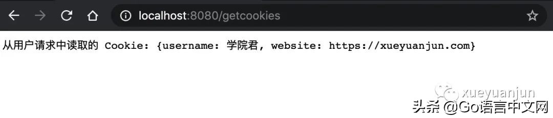 Go 语言 Web 编程系列&mdash;&mdash;设置、读取和删除 Cookie
