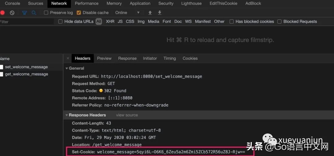 Go 语言 Web 编程系列&mdash;&mdash;设置、读取和删除 Cookie