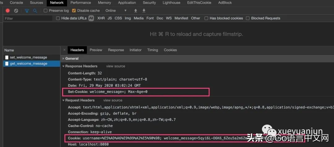 Go 语言 Web 编程系列&mdash;&mdash;设置、读取和删除 Cookie