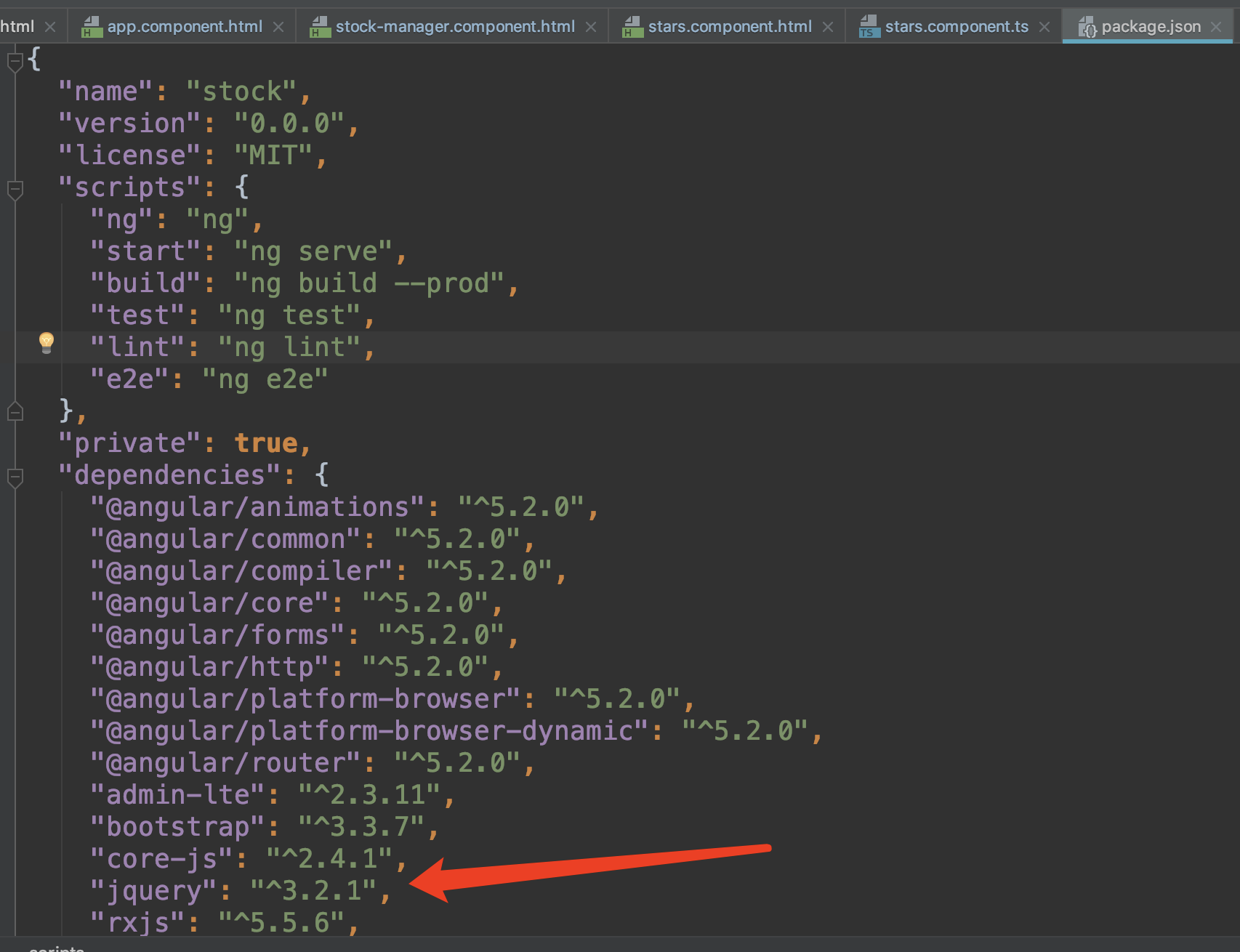 angularjson文件引入第三方插件