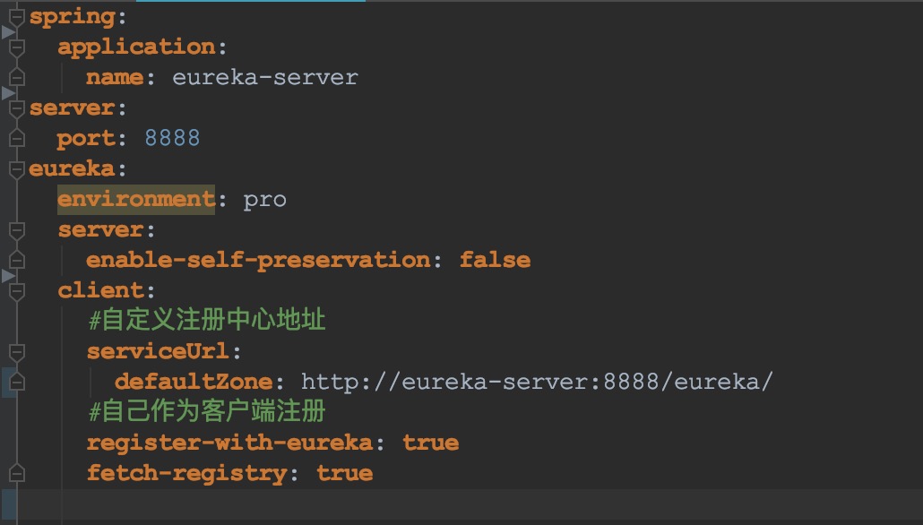 配置中心,自己注册到自己
