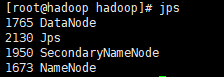 jps可以看到结点启动了