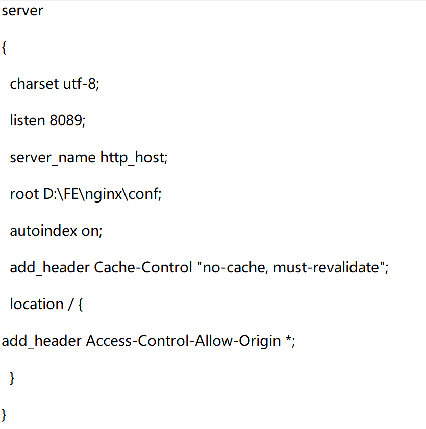 windows下nginx配置后显示erroroccurred