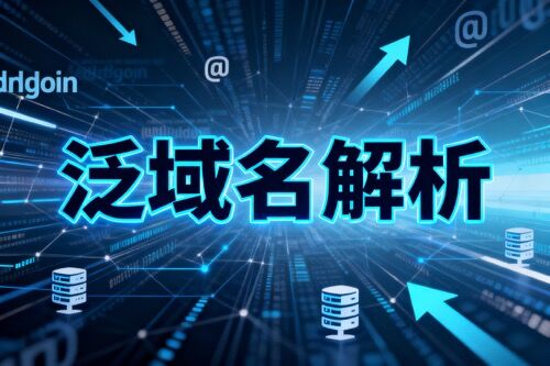 泛域名解析 泛域名解析
