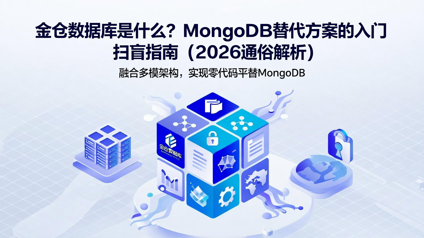 金仓数据库多模一体化架构示意图:展示关系模型、文档模型、时序、向量、GIS五种数据形态共存于同一内核,支持统一SQL与MongoDB协议访问