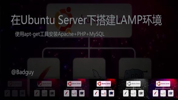 使用apt-get工具安装Apache PHP MySQL