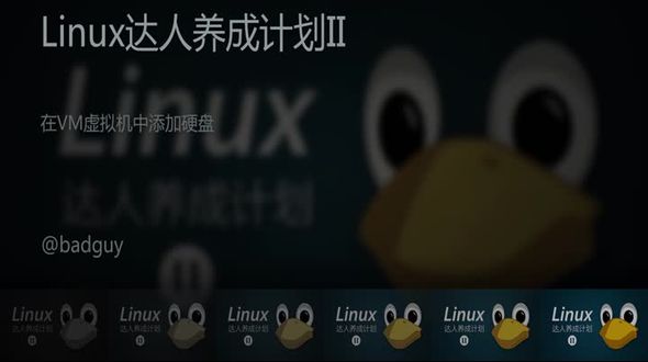 Linux 在VM虚拟机中添加硬盘