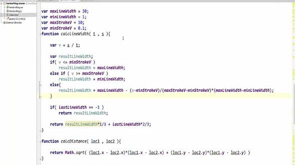 使用HTML控件和canvas交互